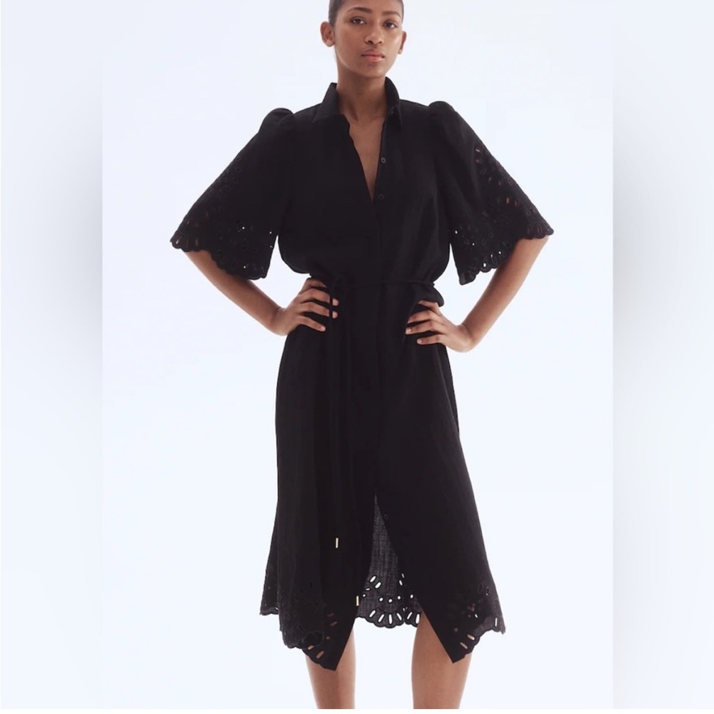 H&M eyelet dress